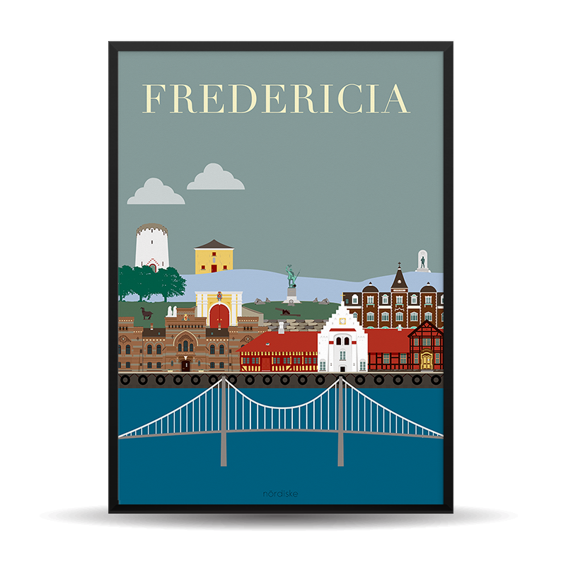 Fredericia Plakaten - de mest populære byplakater