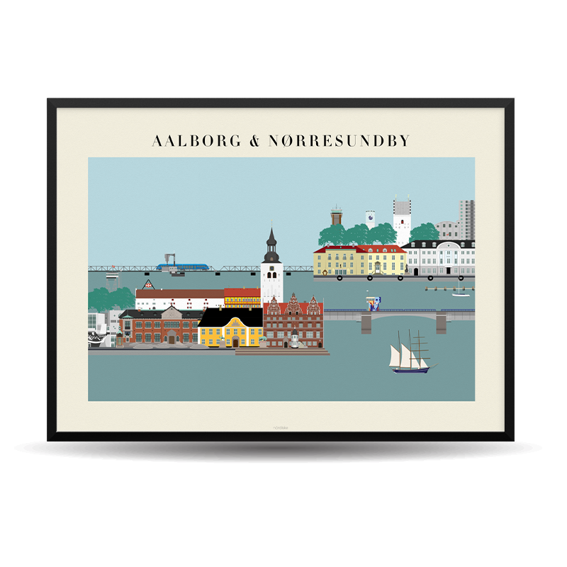 Aalborg Nørresundby plakat